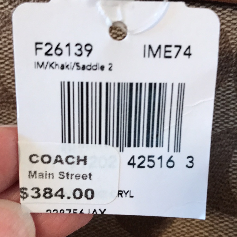 Coach F26139 Mini Brooke CarryAll Signature Coated Canvas Leather Purse - NWT - Picture 16 of 16